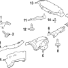 Heat Shield Bracket - Land-Rover (LR152658)