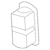 2015-2020 Volkswagen Seat Belt Guide - Volkswagen (5GM-886-747-DHW)