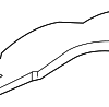 Brake Shoes Rod - Land-Rover (SXR500010)