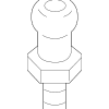2011-2015 Volkswagen Jetta - Engine Cover Stud - Volkswagen (06A-103-951-A)