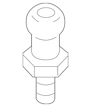 2011-2015 Volkswagen Jetta - Engine Cover Stud - Volkswagen (06A-103-951-A) 2011-2015 Volkswagen Jetta - Engine Cover Stud - Volkswagen (06A-103-951-A)