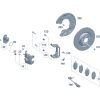 Disk Brake Pad Rear - Mercedes-Benz (000-420-37-05-64)