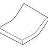 Fuel Tank Pad - Land-Rover (LR025789)