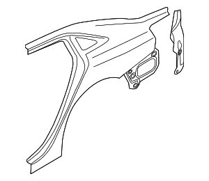 Quarter Panel - Audi (8V5-809-838) Quarter Panel - Audi (8V5-809-838)