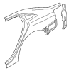 Quarter Panel - Audi (8V5-809-837)