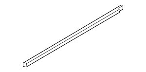 Belt Weather-Strip - Volkswagen (561-839-477-A-5AP)