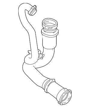 Inter-Cooler Hose - Land-Rover (LR126185)