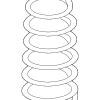 2015-2020 Volkswagen Coil Spring - Volkswagen (5QM-411-105-AB)