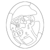 Steering Wheel - Land-Rover (LR167661)
