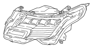 Headlamp Assembly - Land-Rover (LR169890) Headlamp Assembly - Land-Rover (LR169890)