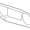 2004-2007 Volkswagen Touareg - Fog Light Housing - Volkswagen (7L6-853-664-F-9B9)