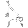 Seat Belt Lap And Shoulder Belt - Volkswagen (17A-857-705-D-RAA)
