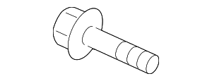 Ignition Switch Screw - Land-Rover (QRH500010)