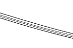 Belt Molding - Volkswagen (11K-839-477-5AP)