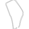 Weather-Strip On Body - Land-Rover (CGE000960)