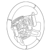 Steering Wheel - Land-Rover (LR167874)