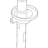 2017 Volkswagen Beetle - Strut - Volkswagen (5C0-413-031-BN)