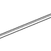 2011-2018 Volkswagen Jetta - Belt Weather-Strip - Volkswagen (5C6-837-480-5AP)