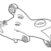 Suspension Control Arm - Land-Rover (LR181110)