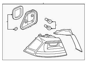 Tail Lamp Assembly - Volkswagen (5GM-945-095-E)