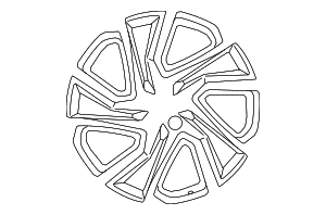 Wheel, Alloy - Land-Rover (LR082902) Wheel, Alloy - Land-Rover (LR082902)