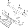 Spoiler Bracket - Land-Rover (MUC9286)