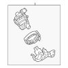 Engine Auxiliary Water Pump - Land-Rover (LR141670)