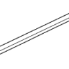 2010-2016 Volkswagen Eos - Belt Molding - Volkswagen (1Q0-853-300-P-041)
