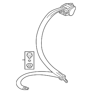 Seat Belt Assembly - Volkswagen (3C8-857-805-D-RAA)
