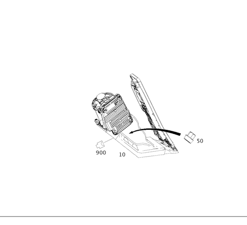 Haptic Accelerator Pedal Module - Mercedes-Benz (222-300-15-00)