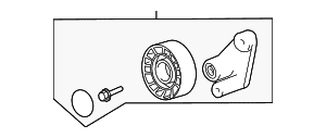 Tensioner Pulley - Land-Rover (PQR000180)