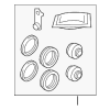 Disc Brake Caliper Seal Kit - Land-Rover (LR086604)