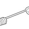 Parking Brake Shoe Spring Kit - Land-Rover (SMN500020)