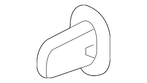 Combo Lamp Lower Retainer - Land-Rover (XZP500020)