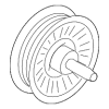 Idler Pulley - Land-Rover (LR138946)