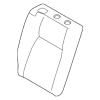 Seat Back Cover - Land-Rover (LR058934)