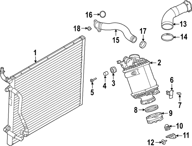 Radiator - Land-Rover (LR152217) Radiator - Land-Rover (LR152217)