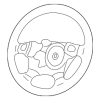 Steering Wheel - Land-Rover (QTB000391WEW)