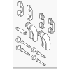 Ts Disk Brake Pad - Mercedes-Benz (910-421-90-00)