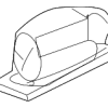 License Lamp - Mercedes-Benz (639-820-02-56)