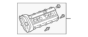 Valve Cover - Land-Rover (LR004060) Valve Cover - Land-Rover (LR004060)