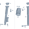 Shock Absorber - Mercedes-Benz (238-320-72-01)