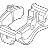 Disc Brake Caliper Bracket - Land-Rover (STC1917)