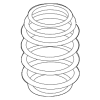 2015-2017 Volkswagen Golf SportWagen - Coil Spring - Volkswagen (5QM-511-121-H)