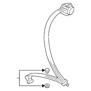 Lap & Shoulder Belt - Volkswagen (3C5-857-805-H-UHQ)
