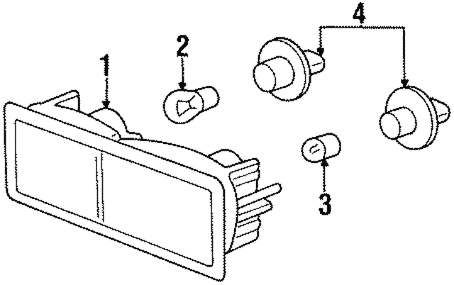 Tail Lamp Assembly - Land-Rover (AMR6509) Tail Lamp Assembly - Land-Rover (AMR6509)