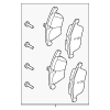 Brake Pads - Land-Rover (LR140729)