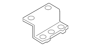 Radiator Support Mount Plate - Land-Rover (LR033049) Radiator Support Mount Plate - Land-Rover (LR033049)