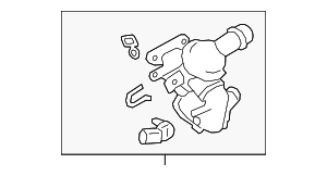 Thermostat Housing - Land-Rover (LR106640)