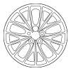 Wheel, Alloy - Land-Rover (LR103598)